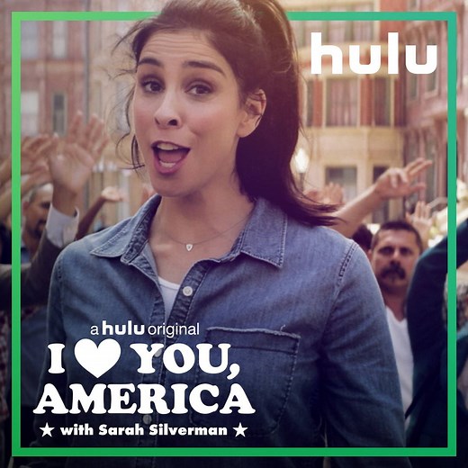 5M views · 41K reactions | Sarah Silverman sings about America in the premiere song from her Hulu Original Series I Love You, America. Streaming Thursday nights starting October 12, only on Hulu. #ILYAmerica | I Love You, America | Facebook