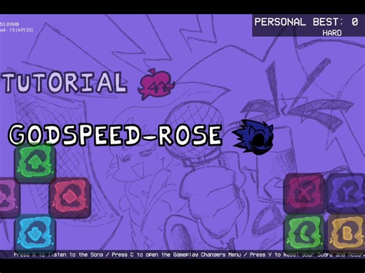 FNF GODSPEED ROSE MIX CHARTED（图表）