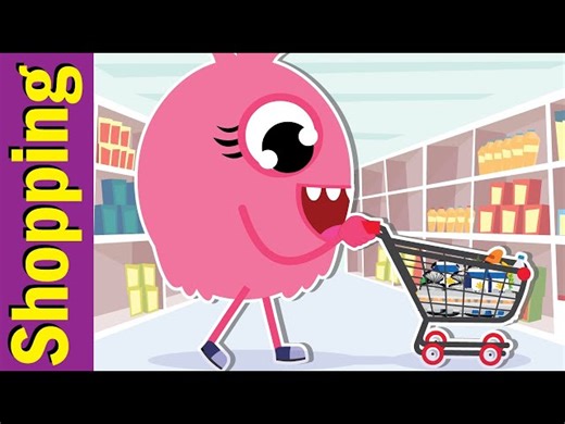 Shopping Song - For Kids - Making a Shopping List