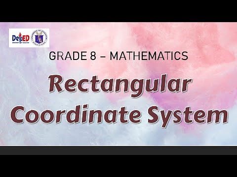 Rectangular Coordinate System (Grade 8) |Linear Equation| |Slope of a Line| | TAGALOG |