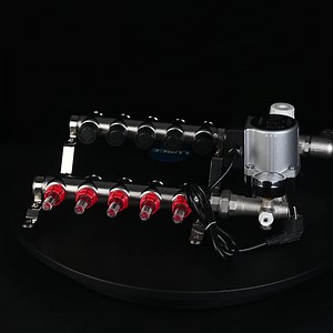 Underfloor Heating Manifold Mixing Valve Pump in Mixture System for Manifolds Underfloor Heating Blending Valve