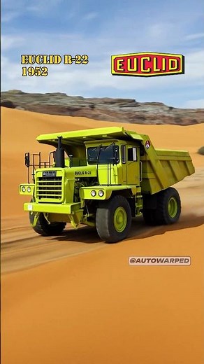 Euclid Mining Trucks Evolution (1940 - 1993)