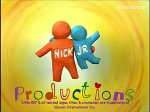 Nick Jr Productions Nickelodeon Logo (2001/2007) Double Pitched
