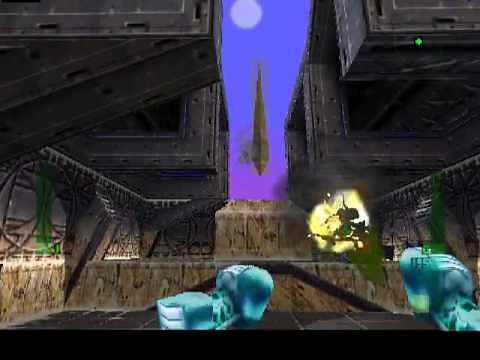 Perfect Dark (N64) - Mission: Skedar Ruins - Skedar Leader Encounter (Difficulty: Agent)