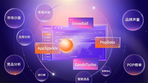 DataSparkle | 数据可视化MG动画 | 聚焦新兴市场的数据洞察平台