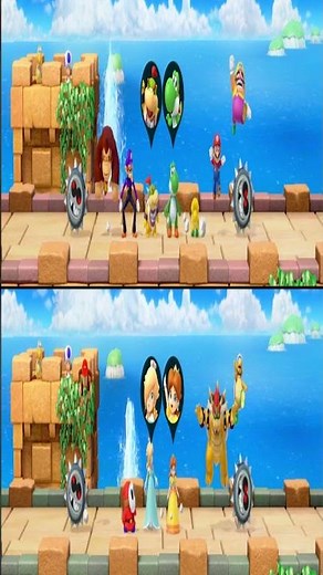 Super Mario Party Gameplay – Dodge the Saw Blades, Survive! Who's the Last One