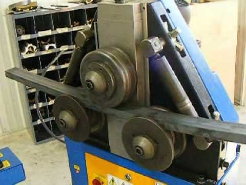Ercolina CE35 Angle roll / Section Bender - Bending 2" x 1" C-Channel