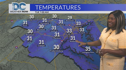 Around freezing temps possible this week