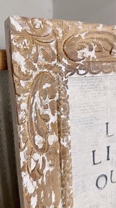 🤍 This Hobby Lobby clearance frame caught my eye, but I wanted to change it up a little bit! Now I have a new sign with a gentle and powerful reminder....I'd love to know what you think! 🌿 Summer | Hammons Nest