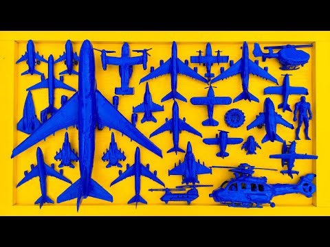 Membersihkan Pesawat⁉️Pesawat Garuda, B1-Bomber, Helicopter Apache,RC Plane Shukoi SU27, F6F Hellc4t