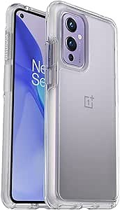OtterBox ONEPLUS 9 5G Symmetry Series Case - Clear, Ultra-Sleek, Wireless Charging Compatible, Raised Edges Protect Camera & Screen