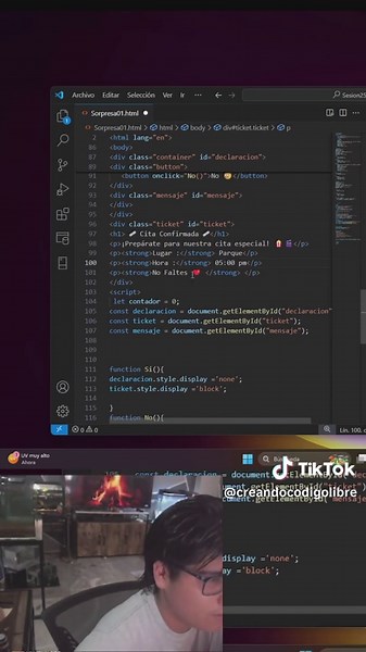 Como abrir un proyecto en vscode #programming #programacion #javascript #html #DiseñoWeb #webdevelopment