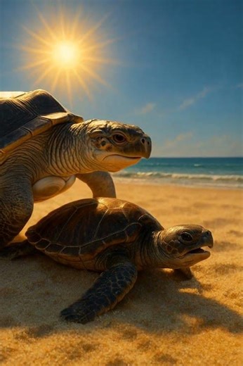 Turtle Blocks the Sun