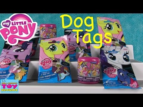 MLP My Little Pony Dog Tag Series 2 & Fashems Palooza Opening Toy Review | PSToyReviews