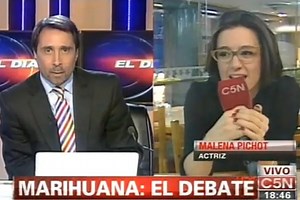 Imperdible: Eduardo Feinmann y Malena Pichot estuvieron hablando de marihuana