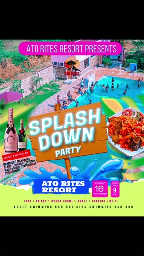 The best entertainment happened today at Atorites Resort — dancers bringing fire, DJs controlling the waves of the crowd, swimmers splashing the energy higher, and the audience turning the whole place into a Sunday paradise. 🔥💦🎧 Atorites Resort was glowing today. The pool was alive, the beats were heavy, the performance was unmatched, and the vibes were pure magic. The dancers took the spotlight, the DJs kept the heartbeat steady, and the crowd responded with wild energy that shook the resort