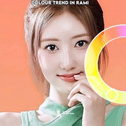 colour trend in rami || #shinharam#rami#babymonster_rami#colourtrend