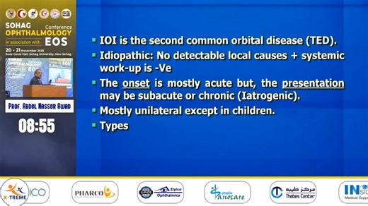 Local Steriod injection in idiopathic orbital inflammation By Prof. Abdel Nasser Awad #Ophthalmology #eyehealth #ophthalmologist #OphthalmologyConference #ophtalmologie #eyes #orbit #orbital #steriods #refractivesurgery | Prelasik Evaluation book and others