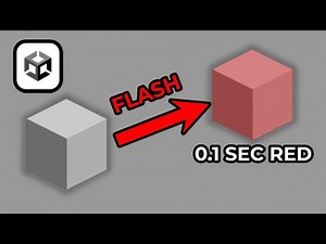 How to Make 3D Object Flash Color When Taking Damage In Unity