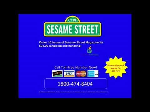 Sesame Street Magazine Infomercial (2003)