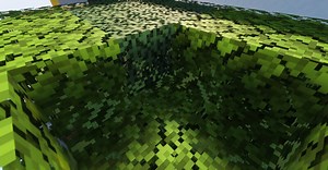 Fanciest leaves (3d leaves) No optifine Minecraft Texture Pack