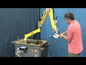 Hydraulic tapping machine CMA RHRM30D+.mpg