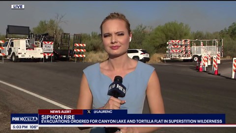 Siphon Fire: Latest on the Superstition Mountains blaze