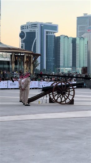 ‏Shrjah iftar cannon #sharjah #dubai #uae