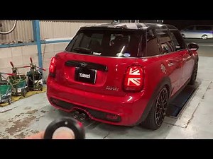 MINI F55 ミニクーパーS、REMUS マフラー取り付け。