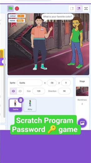 Scratch Program Password🔑 game