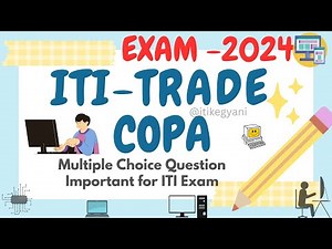 iti copa exam question with answer 2024 | iti copa most important question | copa trade theory 2024