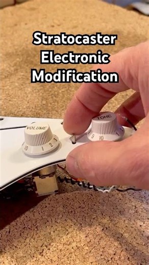 Fender Stratocaster Switch Modification #fender #guitar #craft