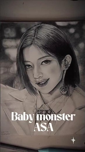 Requested Drawing - ASA from BABY MONSTER
