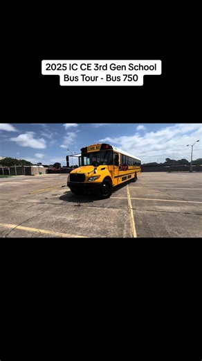 Here’s a slight tour of my 2025 IC CE 3rd Gen School Bus.