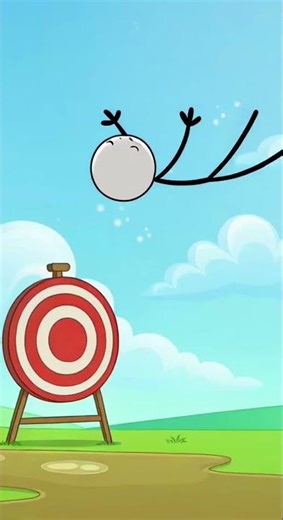 Crazy Stickman Rocket Fails – Jetpack, Cannon & Balloon Disasters! #animation #2danimation #cartoon