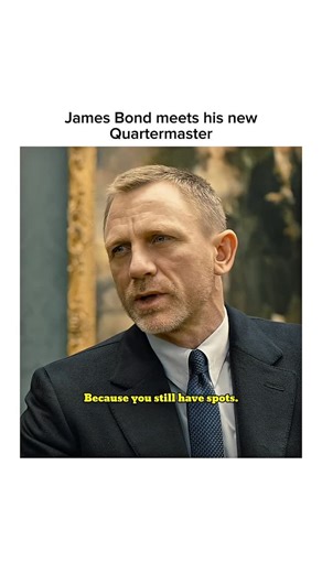 humorFandomM | Skyfall (2012) - In this scene James Bond meets his new Quartermaster, Q, at the National Gallery in London, where they stand before... | Instagram