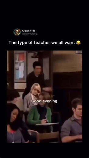 @clownvids | In this hilarious clip from How I Met Your Mother, Ted Mosby experiences every new professor’s worst nightmare on his first day. He walks... | Instagram