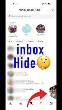 Instagram Instant Inbox Hide Kaise Kare 🔒 | New Privacy Trick 2026