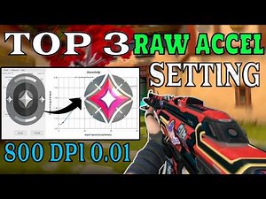 Raw Accel Valorant Settings 800 Dpi | Raw Accel Setting valorant
