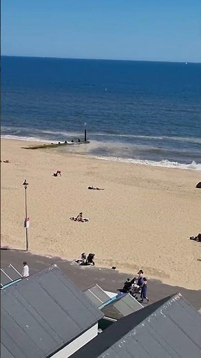 England#Bournemouth Beach...more stunning views and refurbed beach huts...