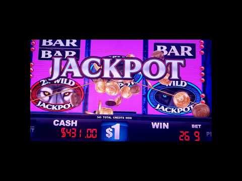 Double Wolf Jackpot Win ‪@FJslots956‬ @ Kickapoo Lucky Eagle Casino