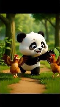 Koko vs. The Chicken #viral #viralshorts #shorts #panda #funny #ai #Animation #FunnyVideo #Cooking