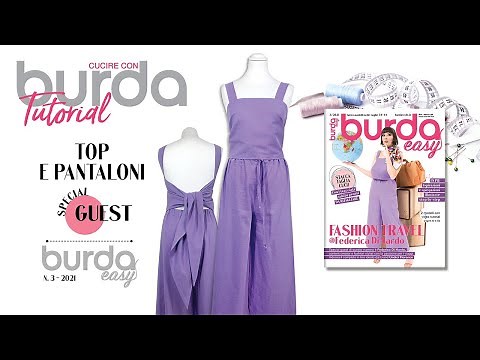 Burda easy 03/2021: tutorial step-by-step modello di copertina