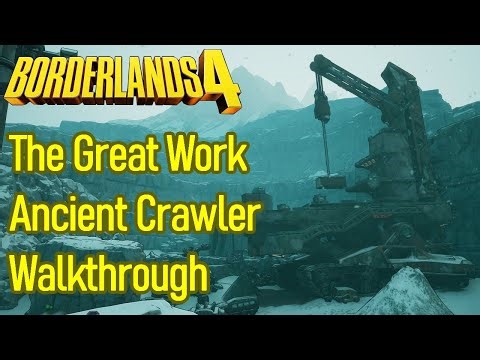 Borderlands 4 The Great Work Ancient Crawler Walkthrough, How to Power up Release Clamps