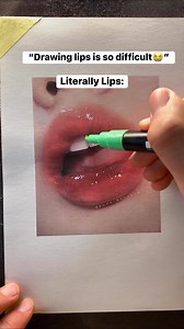 905K views · 439 reactions | How to draw lips Steo by step Tutorial #howtodraw #drawingtutorial | Franciszek Bielak | Facebook