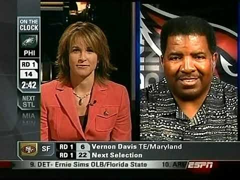 2006 NFL Draft on ESPN Part 1 of 4. Picks 13 thru 28.