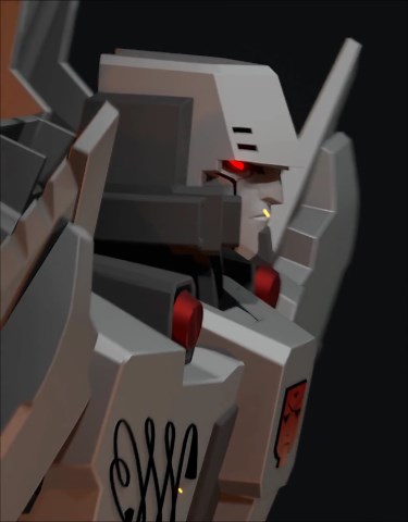 The short video with IDW to Megatron