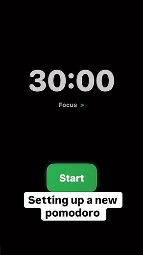 Setting up a new pomodoro timer with Pomi is easy!!! #coding #productivity #pomodorotimer