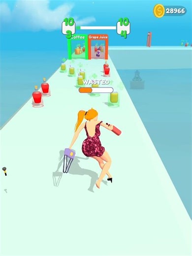 Drunk Girl Self Control 🍻 level-103 ゲームの楽し み #shorts #foryou #mobilegame #게임