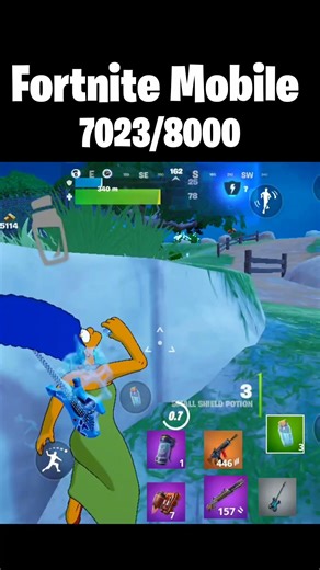 New Fortnite Mobile Chapter 7 season 1 Gameplay on Poco F6 | Adamas | Short